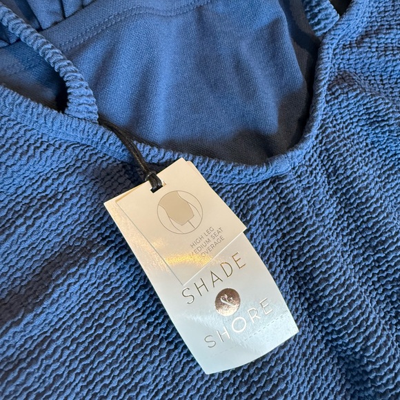 Shade & Shore Navy One Piece Swimsuit - Picture 6 of 6